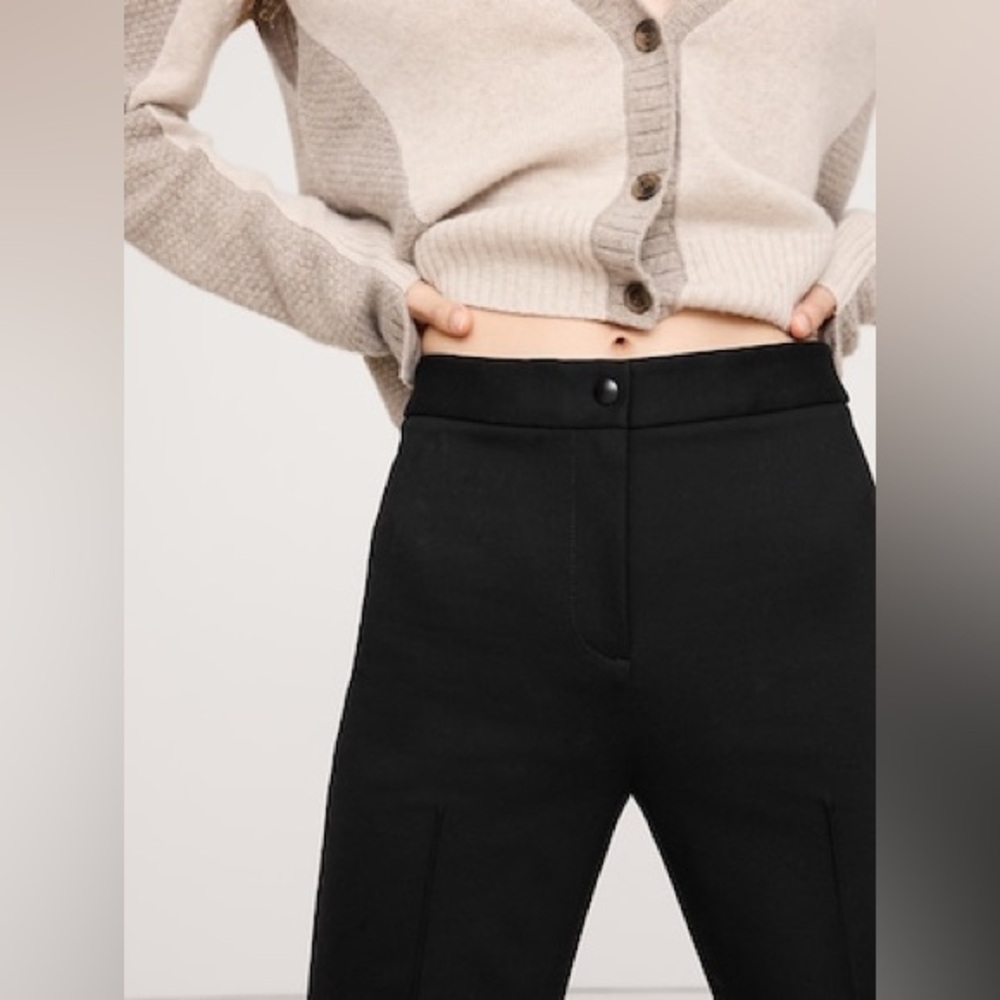 TALL Banana Republic Black Flare Pants - Picture 5 of 8